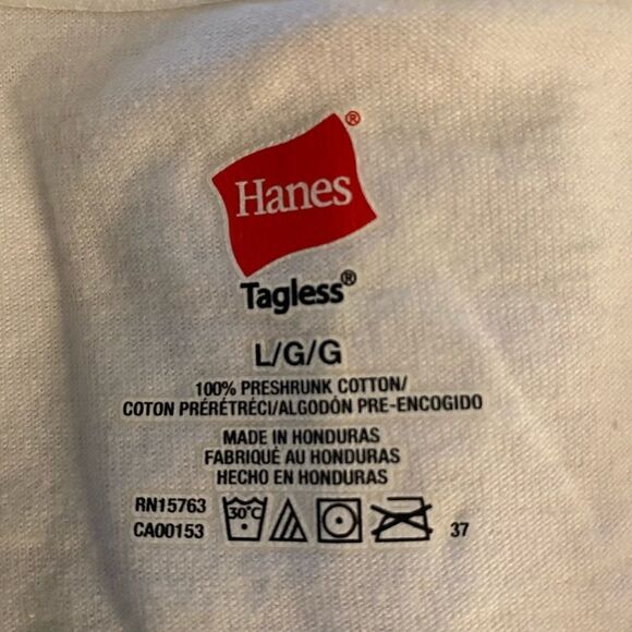 NWOT “Oh shit! was that today?” Graphic Tee Shirt white Large - Picture 4 of 5